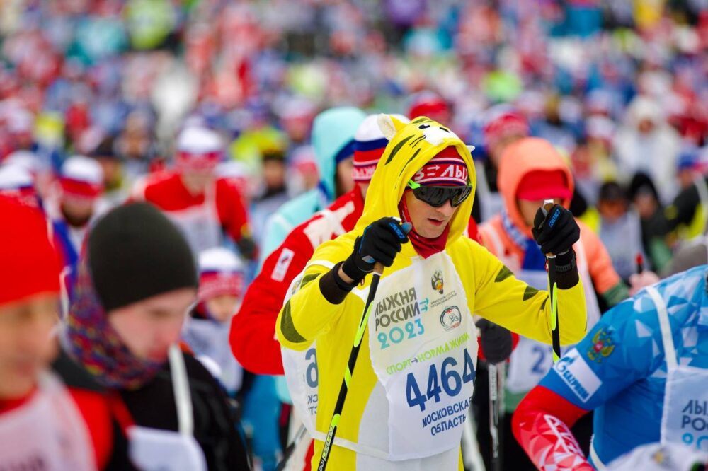 В рамках «Лыжни России – 2024» в Подмосковье состоится традиционный костюмированный забег — Спорт в Москве