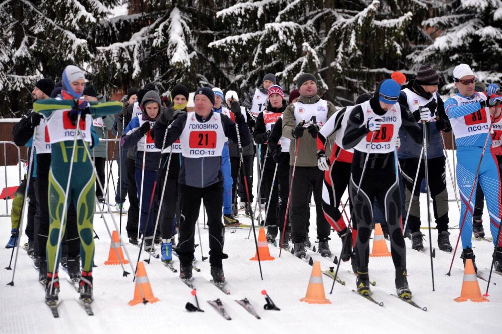 Более 300 человек приняли участие в соревнованиях «Трудовая лыжня» в Подмосковье