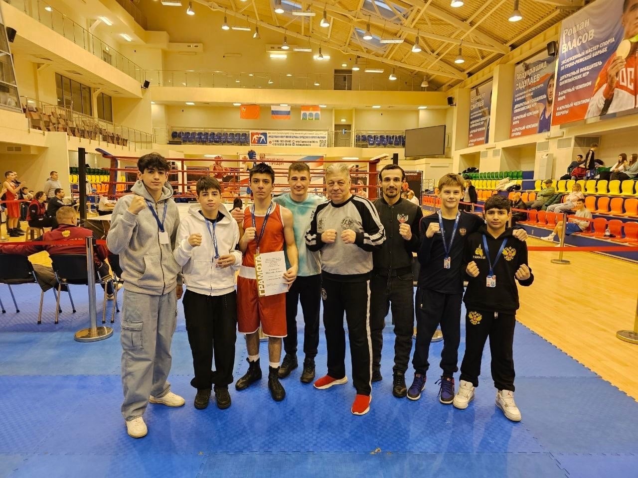 Команда столичных боксёров под руководством ЗТР М. Киселёва успешно выступила на первенстве г.о. Мытищи