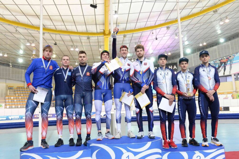 Тринадцать медалей завоевали подмосковные конькобежцы в финале Кубка России