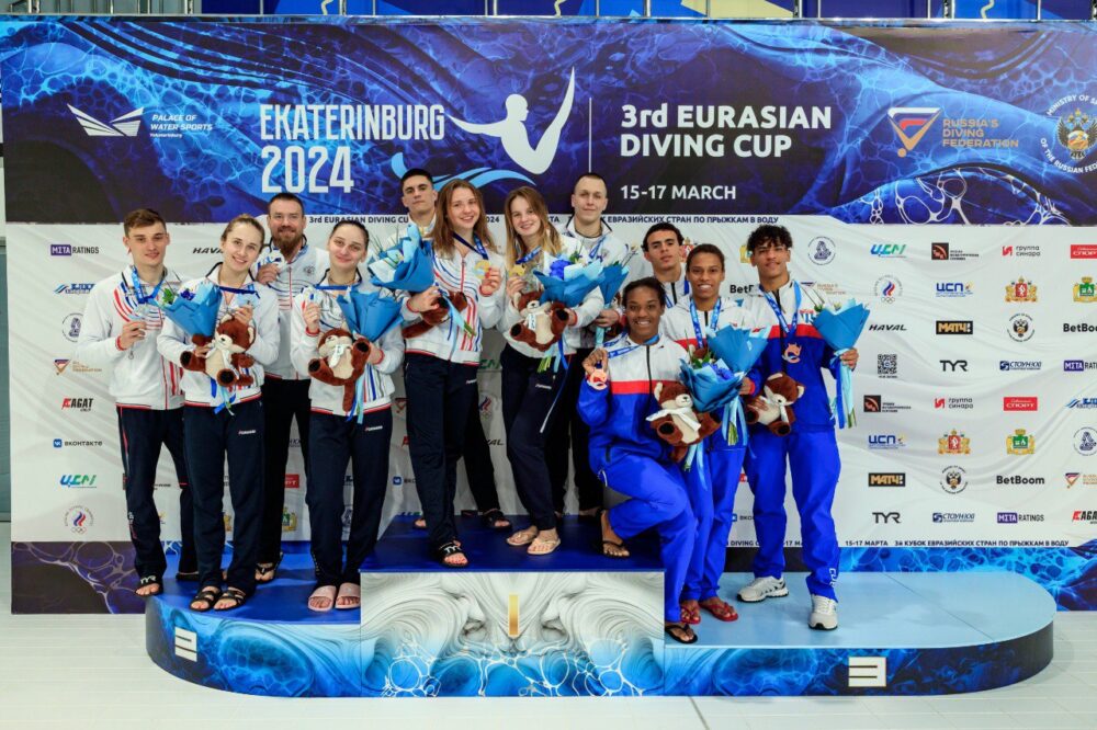 Подмосковные спортсмены стали победителями и призерами Кубка Евразийских стран по прыжкам в воду