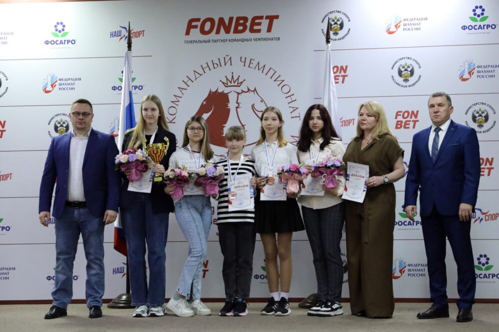 Сборная Подмосковья стала бронзовым призером командного чемпионата России среди женщин и девушек по шахматам — Спорт в Москве