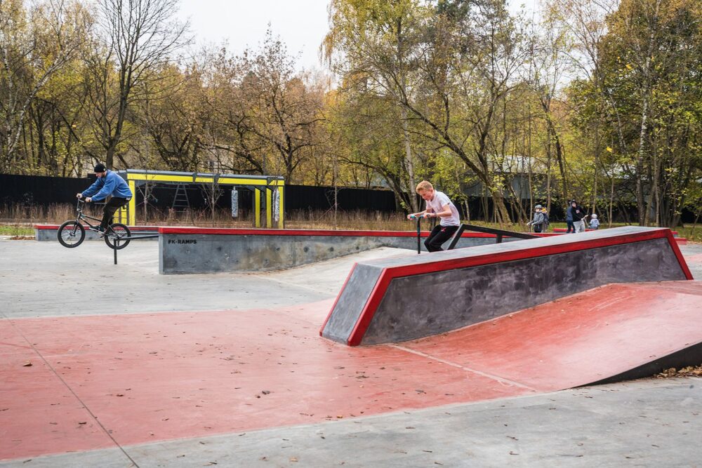Многофункциональный спортивный кластер появился в парке «Покровское-Стрешнево»