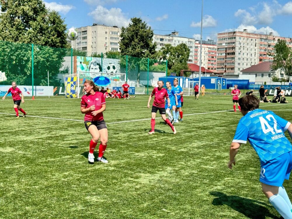 Команда «Зоркий Красногорск» выиграла Кубок футбольных мам в Коломне