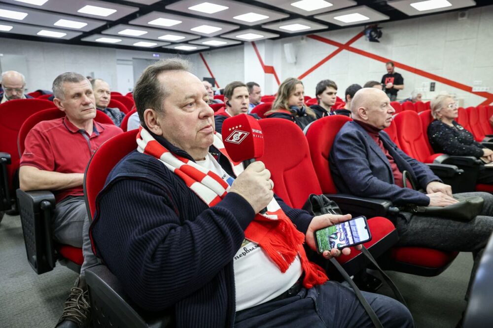 27 декабря 2022 г. состоялся пресс-показ документального фильма «Они сочинили «Спартак» на стадионе «Открытие Банк Арена»