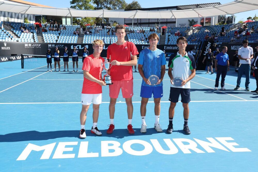 Подмосковный теннисист занял второе место на юниорском Australian Open — Спорт в Москве