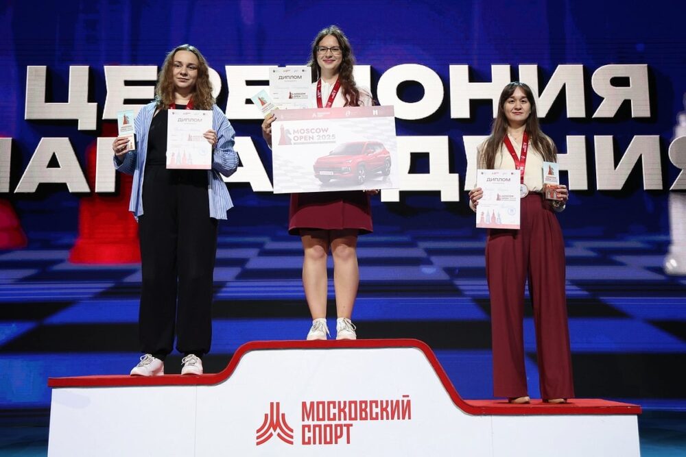 Татьяна Гетьман стала обладательницей электромобиля «Москвич» — Спорт в Москве