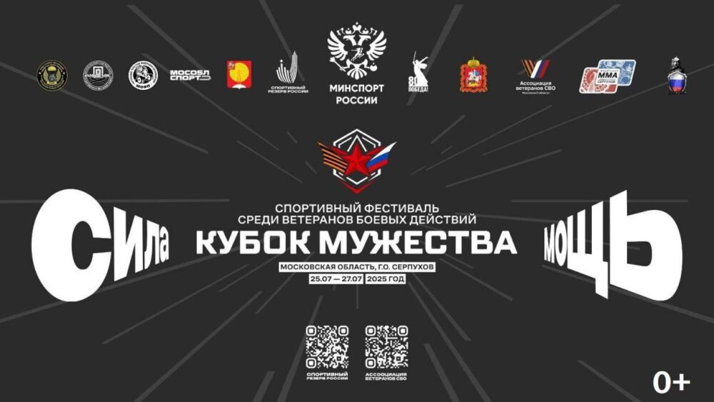 «Кубок мужества» среди ветеранов боевых действий пройдёт в Серпухове — Спорт в Москве