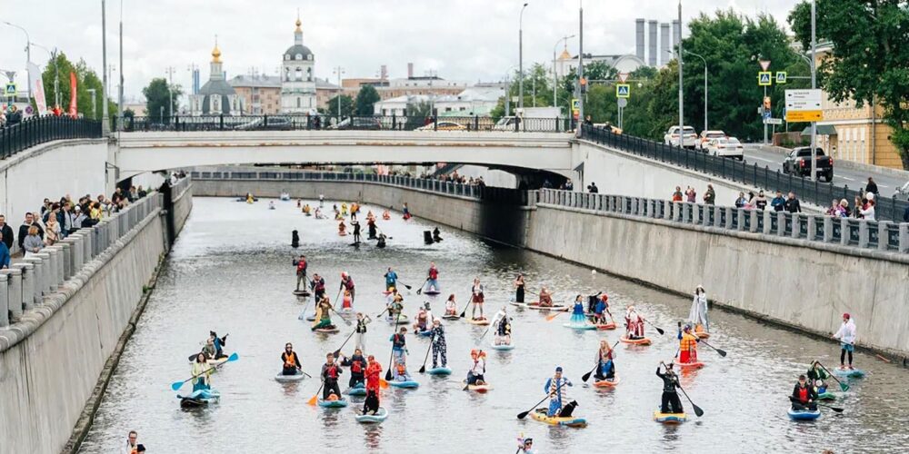 В столице пройдет фестиваль сапсерфинга «Яуза Фест» — Спорт в Москве