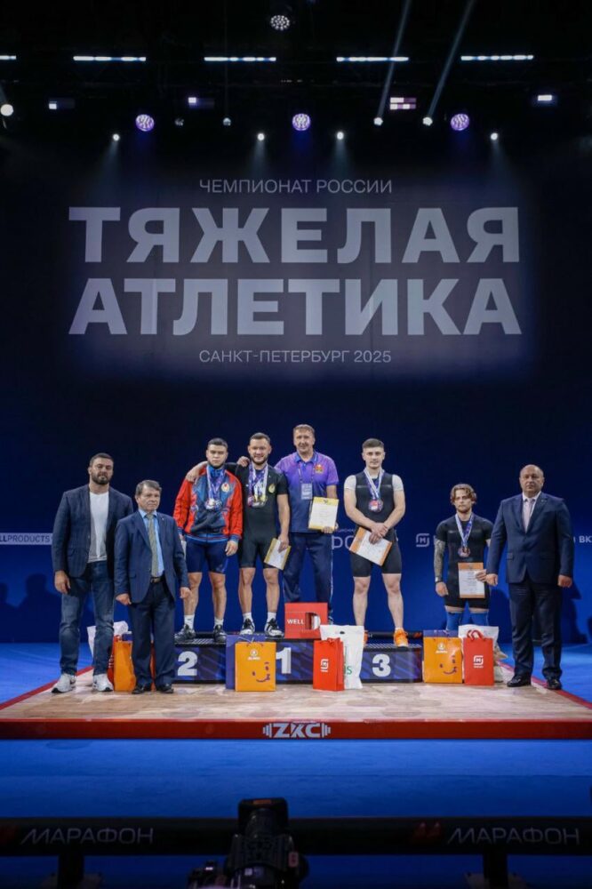 Тамерлан Гулиев завоевал бронзовую медаль на чемпионате России по тяжелой атлетике! — Спорт в Москве