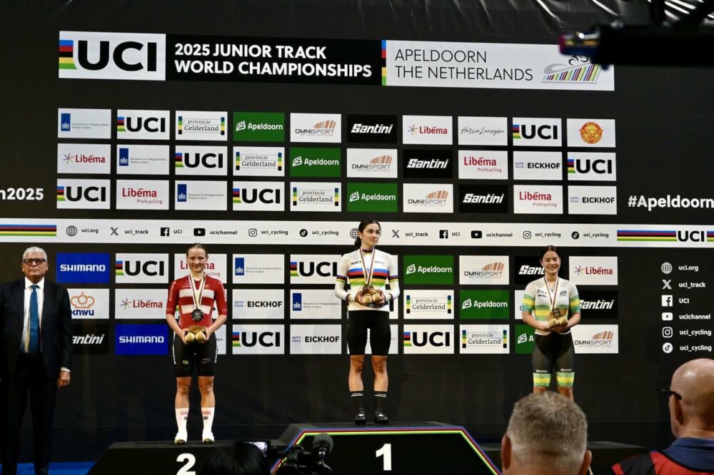 Триумфальное выступление российских спортсменов на юниорском чемпионате мира по велоспорту на треке в Апелдорне! — Спорт в Москве