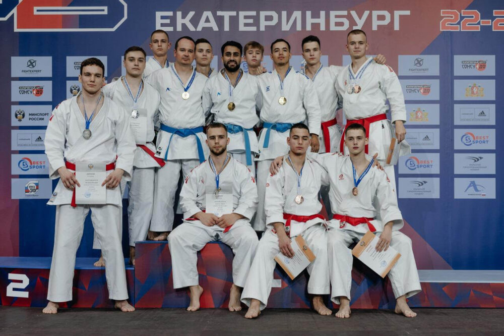 Подмосковные каратисты заняли первое общекомандное место на чемпионате России — Спорт в Москве
