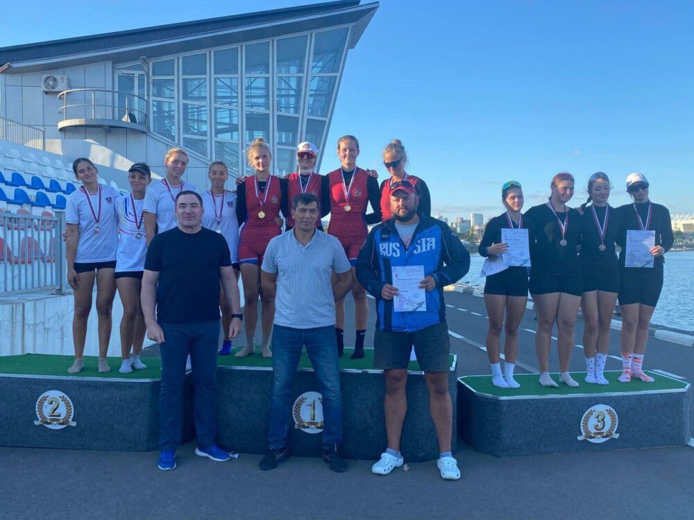 Две золотые медали на всероссийских соревнованиях по гребному спорту завоевали подмосковные спортсменки — Спорт в Москве