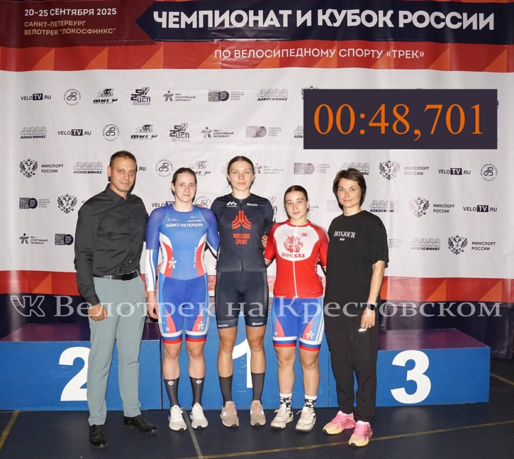 Четыре рекорда! На велотреке «Локосфинкс» завершился чемпионат России по трековым гонкам в спринтерских дисциплинах — Спорт в Москве