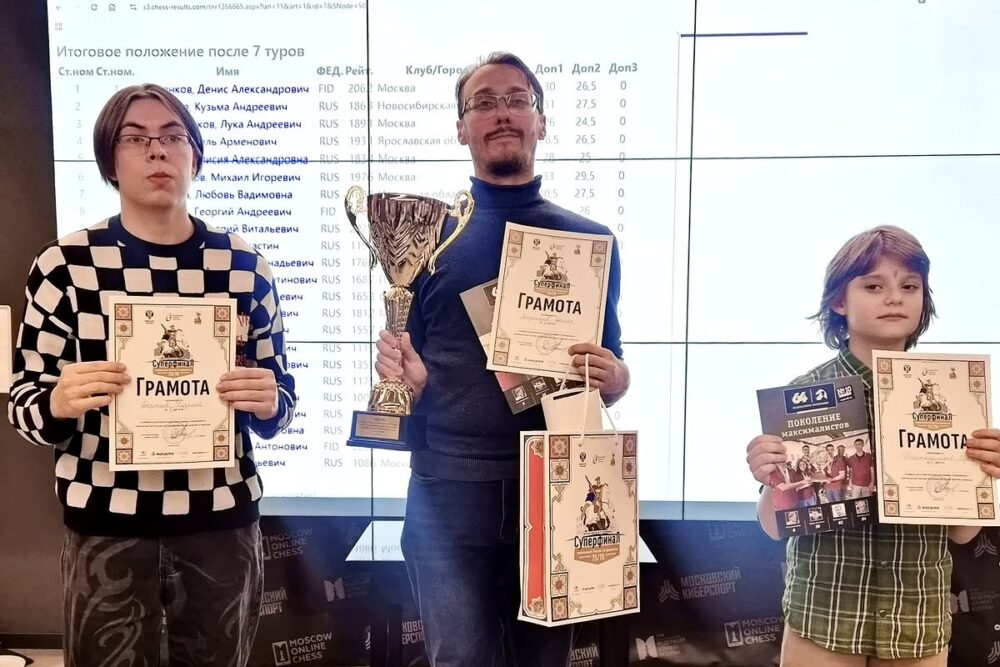Денис Воронков выиграл «Чемпионский блиц» в клубе на Тверском бульваре — Спорт в Москве