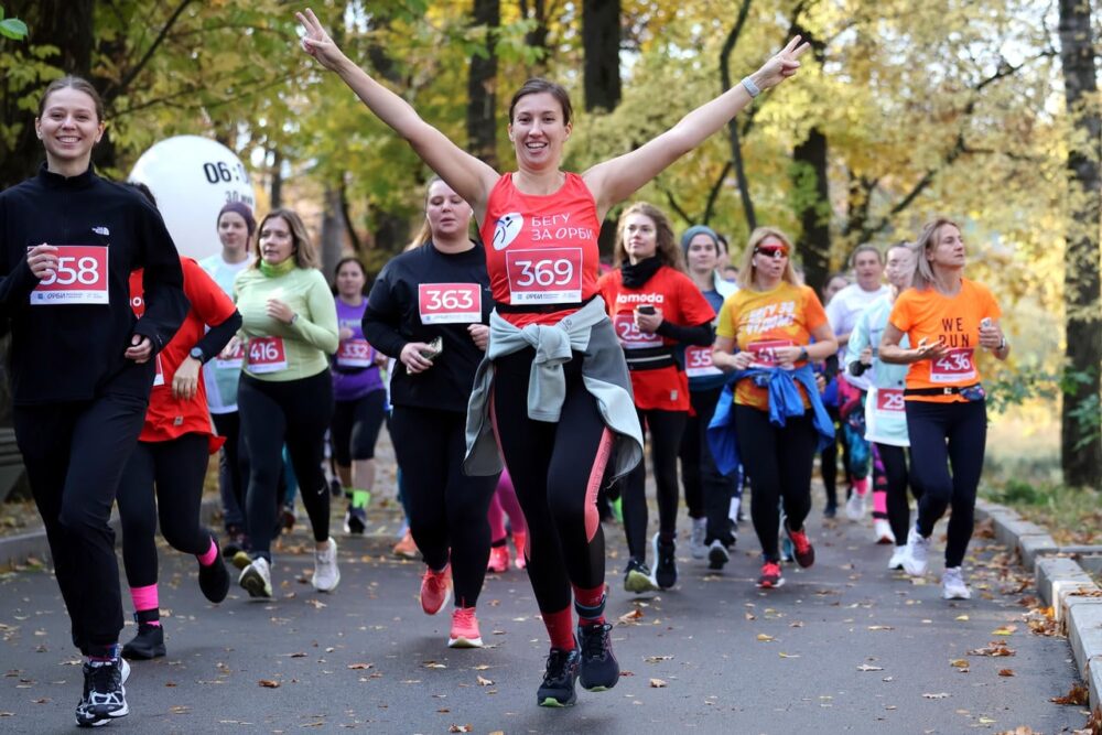 Участники забега «Вместе против инсульта» собрали почти 4 миллиона рублей в поддержку фонда ОРБИ — Спорт в Москве