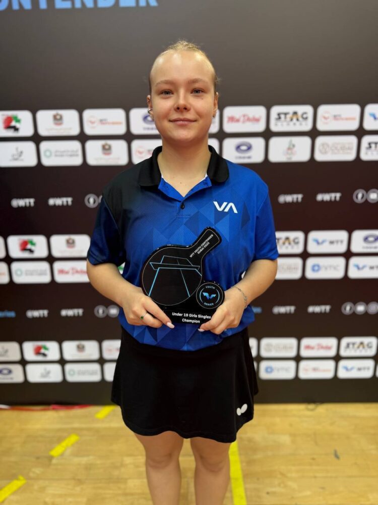 Подмосковная спортсменка выиграла международный турнир по настольному теннису — Спорт в Москве