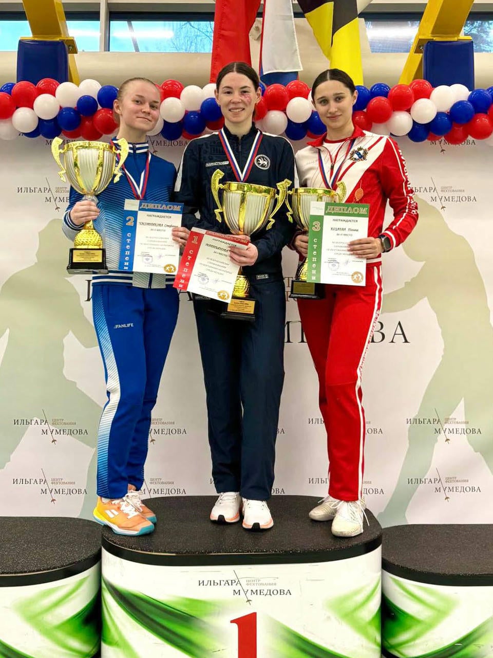 Подмосковная рапиристка стала серебряным призером всероссийских соревнований — Спорт в Москве