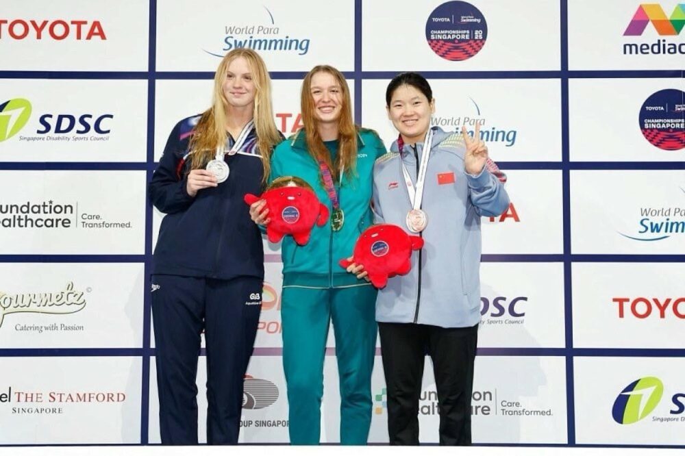 Студентка РУС «ГЦОЛИФК» Мария Латрицкая завоевала золото чемпионата мира по паралимпийскому плаванию! — Спорт в Москве