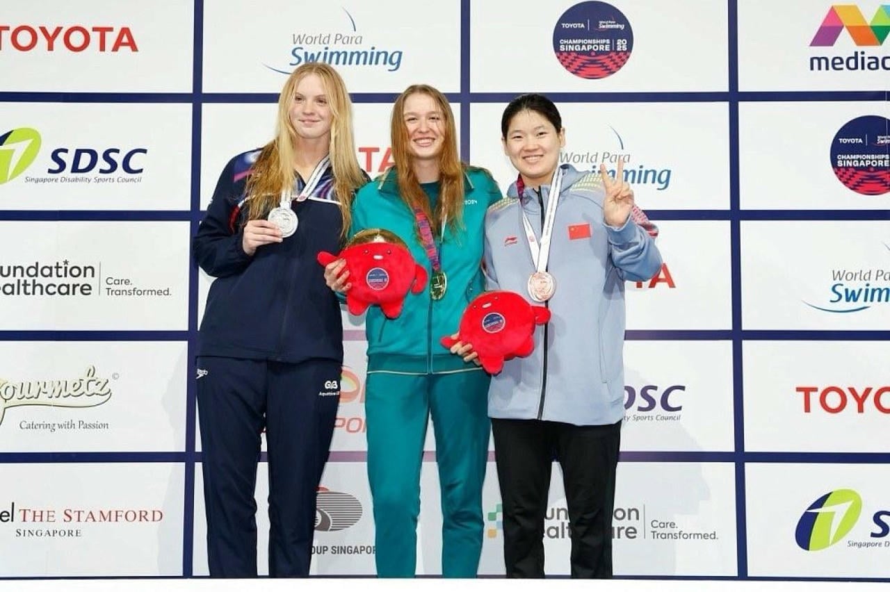 Студентка РУС «ГЦОЛИФК» Мария Латрицкая завоевала золото чемпионата мира по паралимпийскому плаванию! — Спорт в Москве