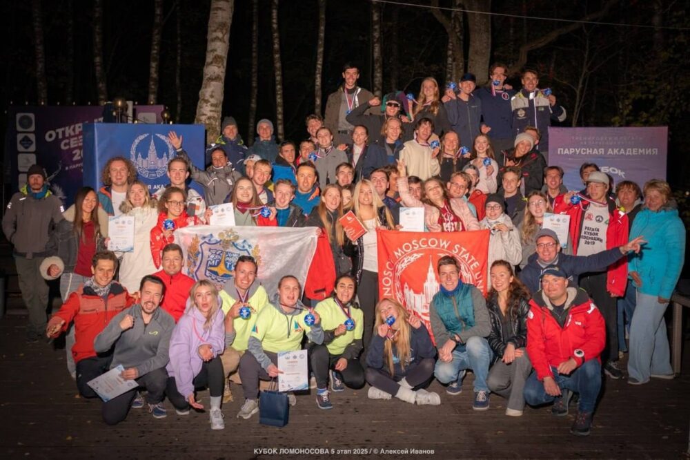 Яхт-клуб МГУ провел 5 этапов Кубка Ломоносова — Спорт в Москве
