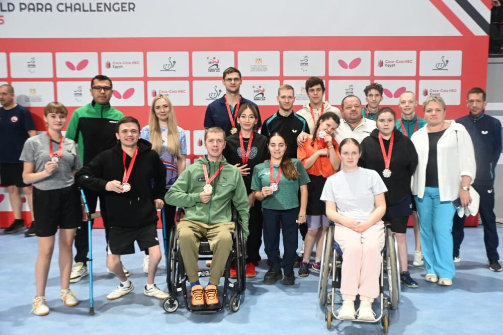 21 медаль завоевали российские паралимпийцы в Египте на международных соревнованиях по настольному теннису — Спорт в Москве