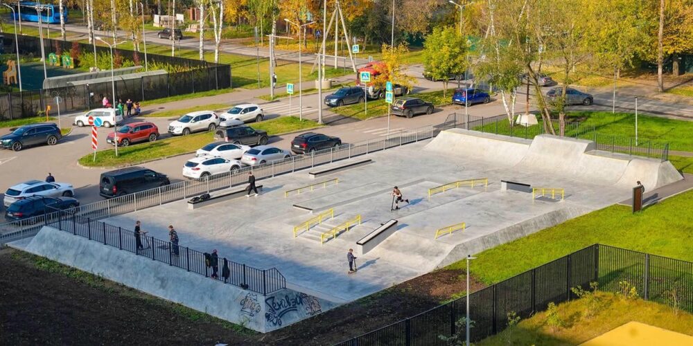 В Молжаниновском районе оборудовали современный скейт-парк — Спорт в Москве