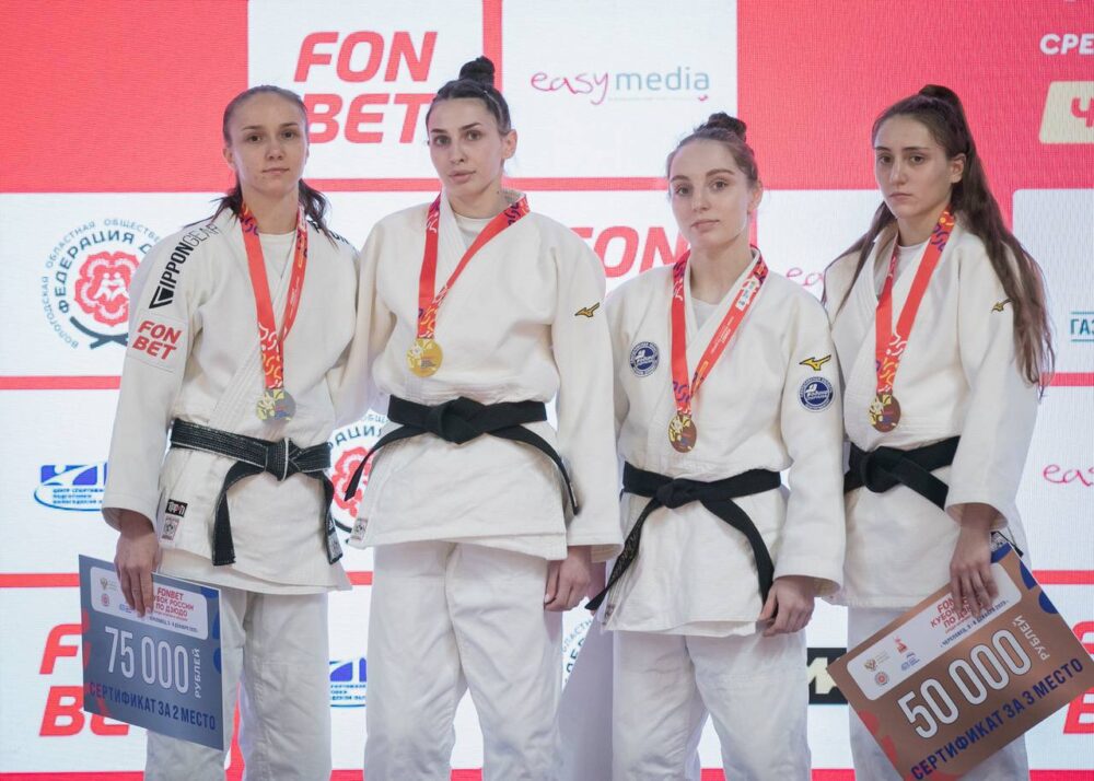 Четыре медали завоевали подмосковные спортсмены на Кубке России по дзюдо — Спорт в Москве