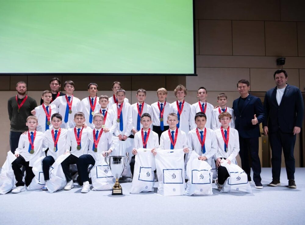 Александр Старцев наградил команды Академии «Динамо» на Итоговом вечере клуба — Спорт в Москве