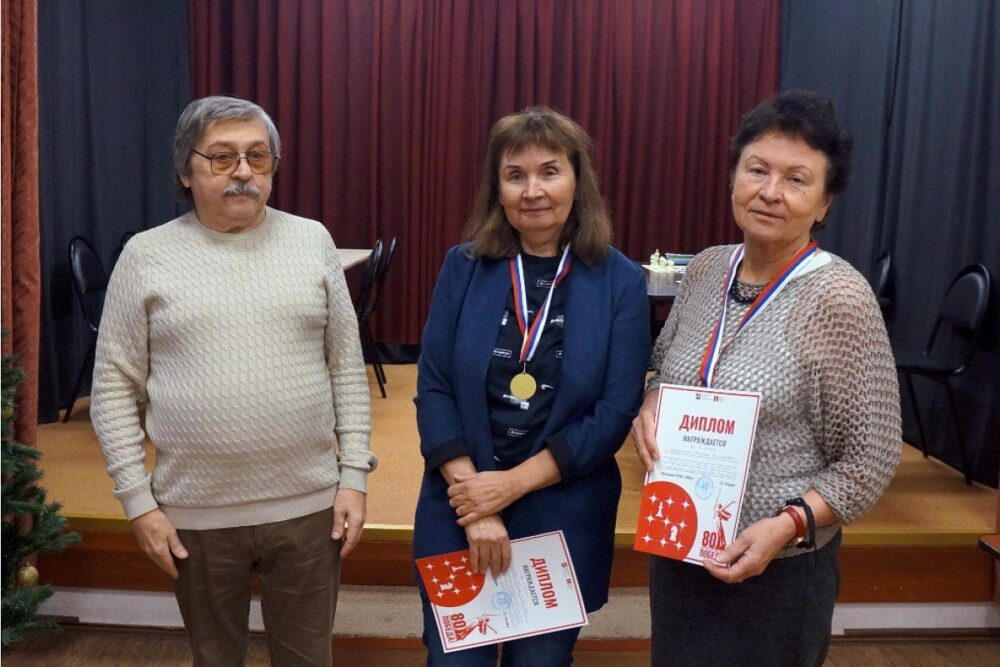 Ирина Михайлова – чемпионка Москвы по быстрым шахматам среди женщин-ветеранов — Спорт в Москве