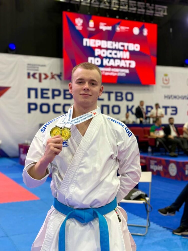 Павел Анучин одержал победу на первенстве России по каратэ! — Спорт в Москве