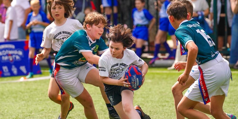 Более четырех тысяч детей из новых регионов приняли участие в масштабном проекте по тэг-регби — Спорт в Москве