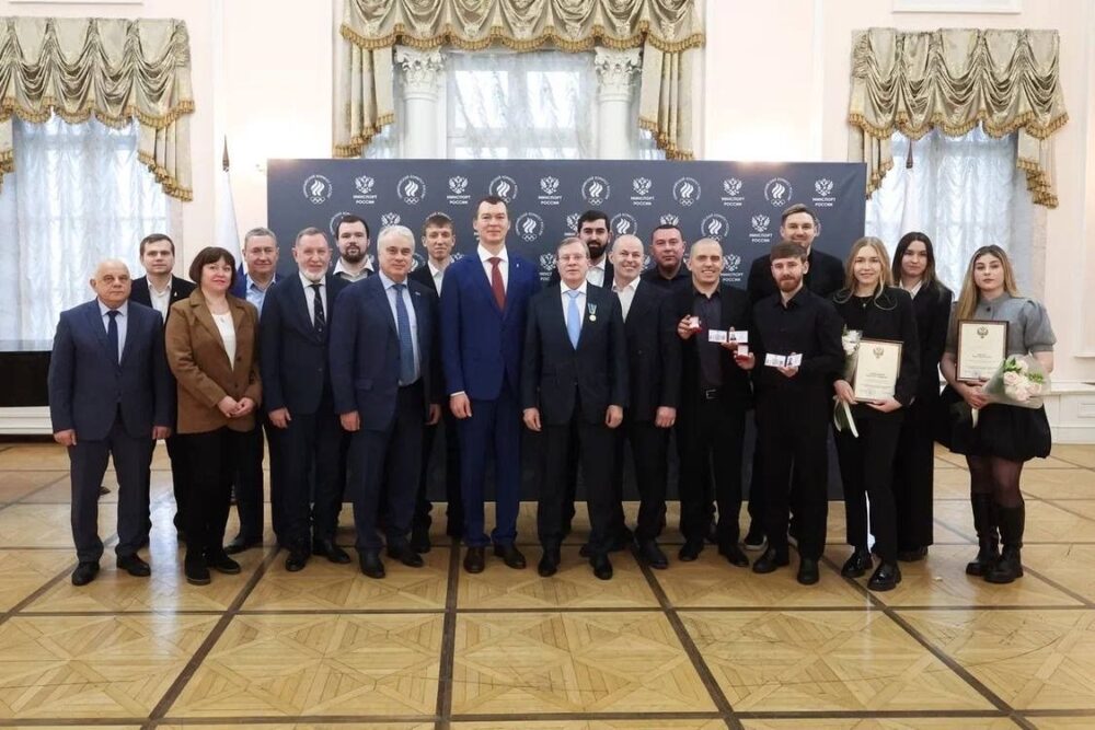 Министр спорта наградил представителей МСБС! — Спорт в Москве