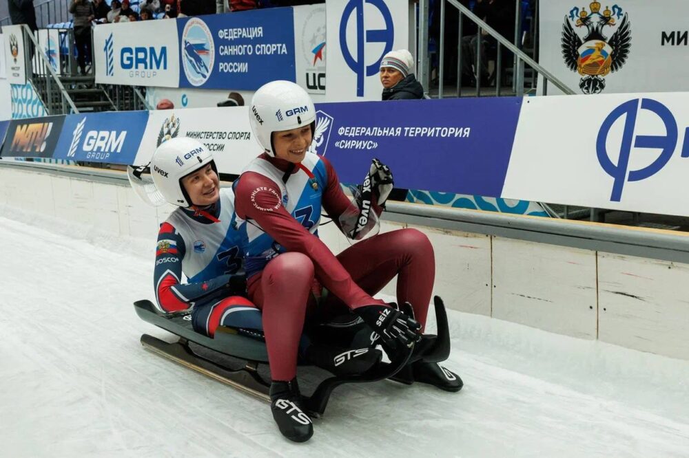 Два «золота» на всероссийских соревнованиях завоевали подмосковные саночницы — Спорт в Москве