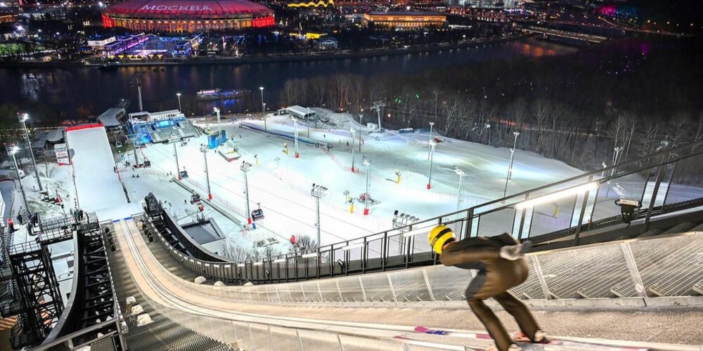 Сергей Собянин: На Воробьевых горах открылся большой лыжный трамплин — Спорт в Москве