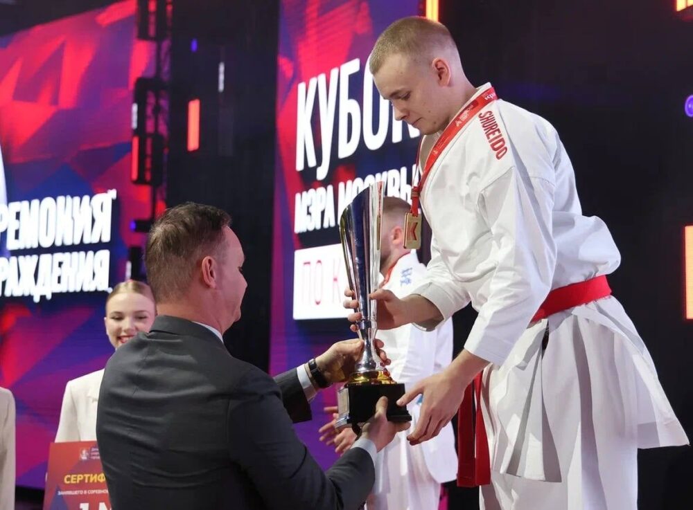 Павел Анучин одержал победу на Кубке России по каратэ! — Спорт в Москве