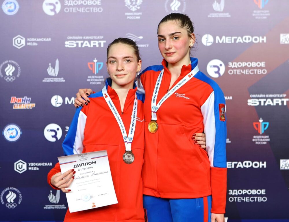 Еще две медали завоевали подмосковные фехтовальщики на первенстве России — Спорт в Москве