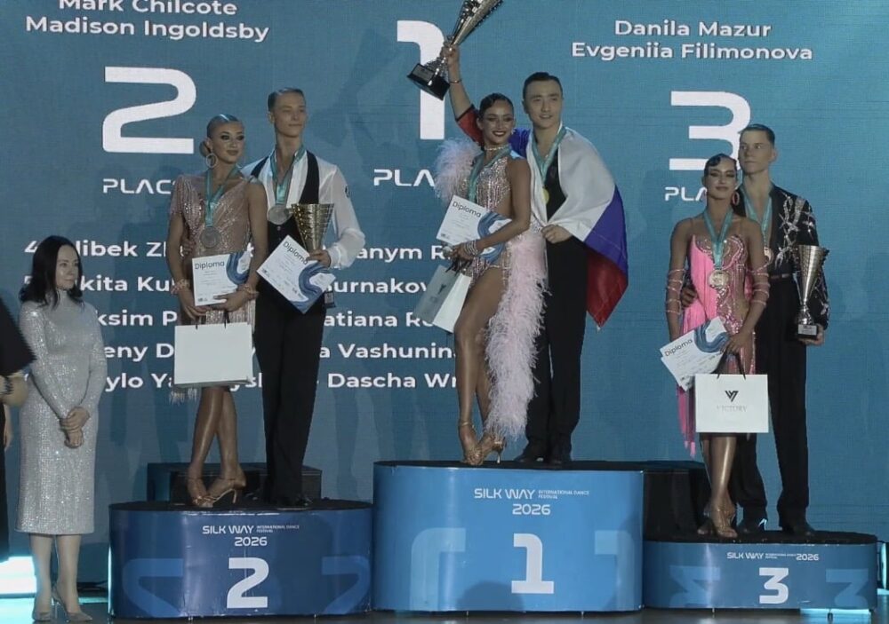 Олег Чжен и Алина Агеева - чемпионы мира по танцевальному спорту! — Спорт в Москве