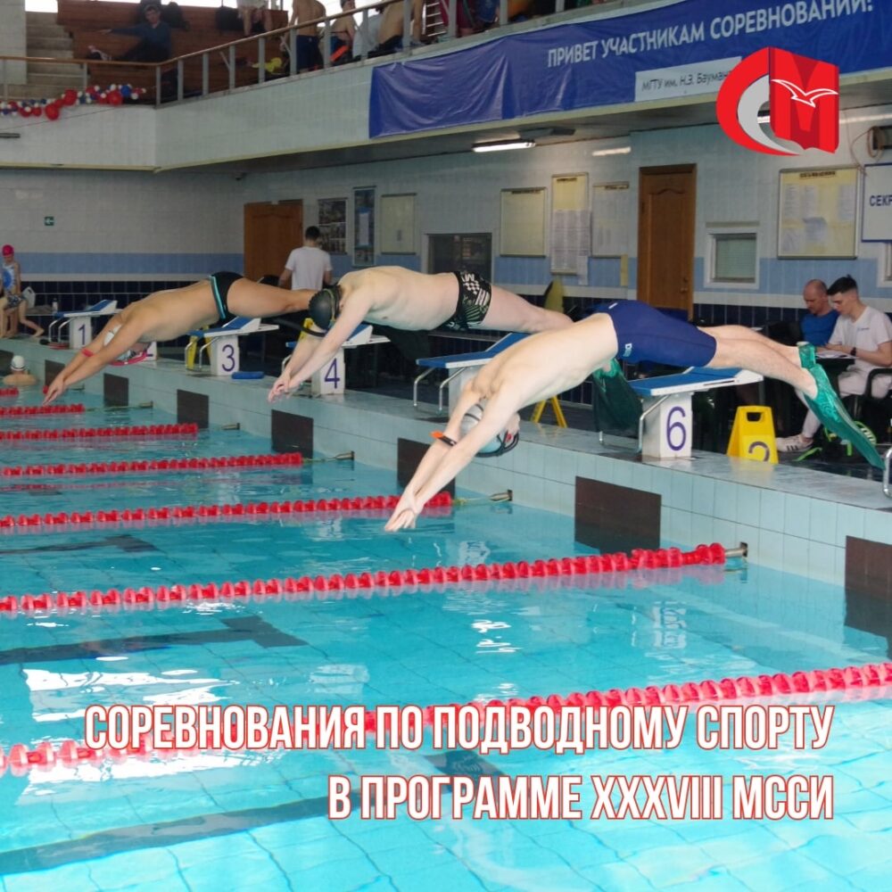 Соревнования по подводному спорту в программе XXXVIII МССИ — Спорт в Москве