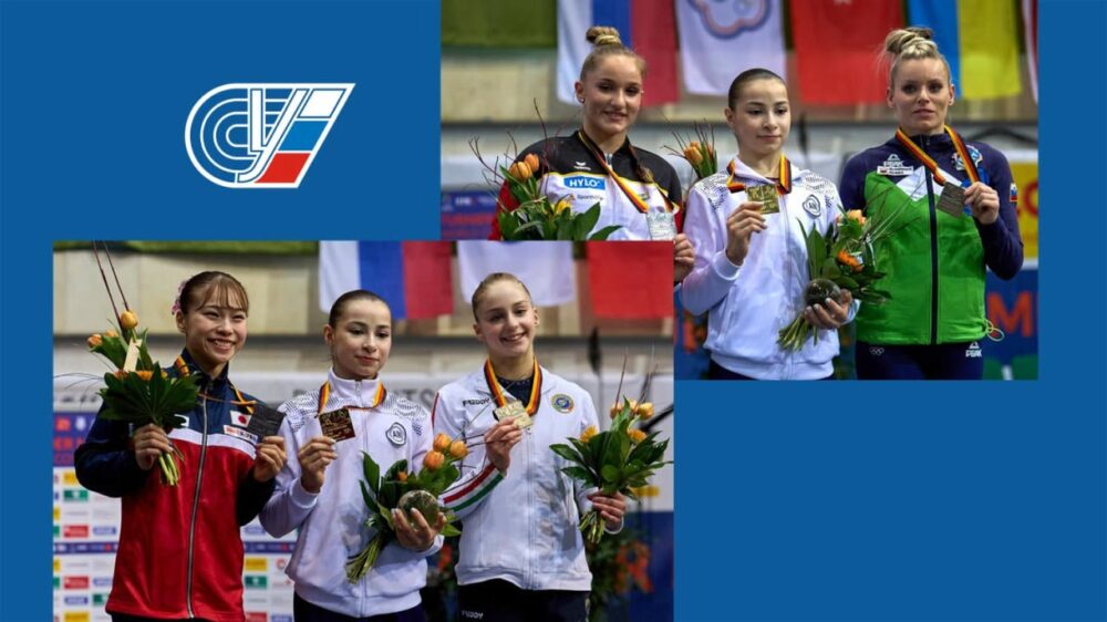 Студентка РУС «ГЦОЛИФК» Анна Калмыкова завоевала две золотые медали на Кубке мира по спортивной гимнастике! — Спорт в Москве