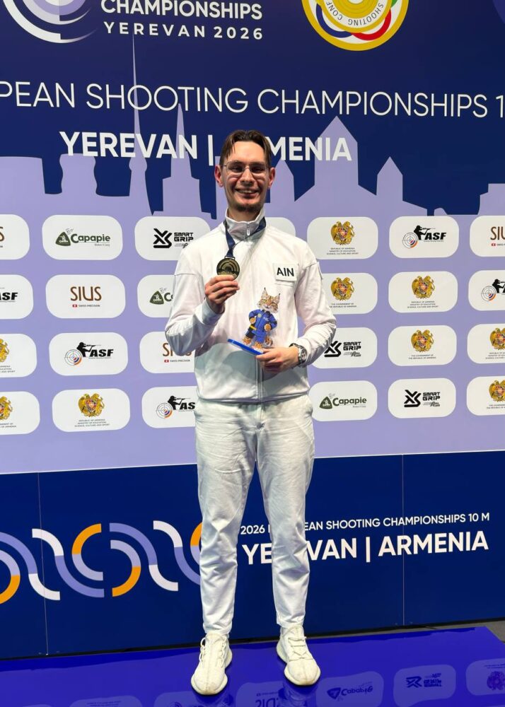 Подмосковный стрелок Антон Аристархов стал чемпионом Европы — Спорт в Москве