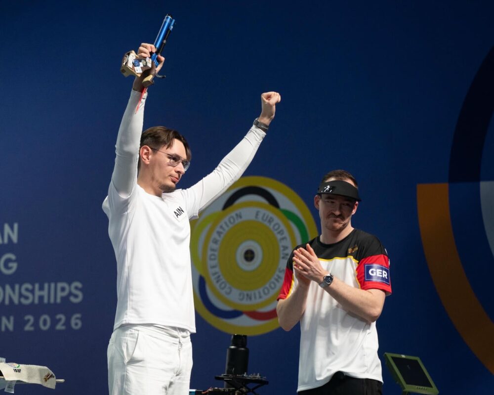 Подмосковный стрелок завоевал второе золото чемпионата Европы — Спорт в Москве