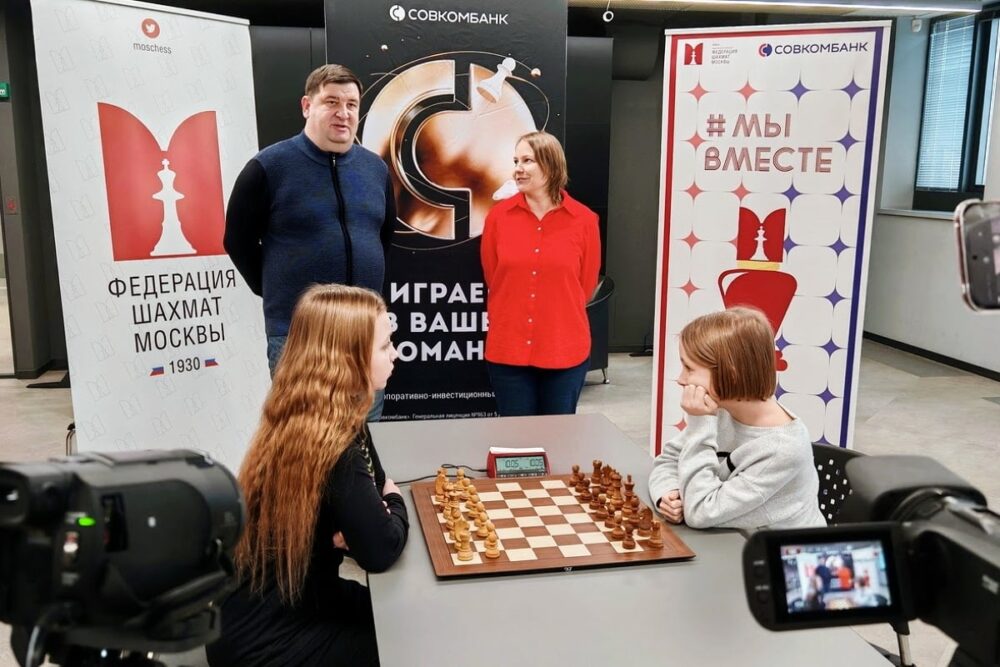 Матч двух шахматных принцесс прошел в Клубе ФШМ — Спорт в Москве