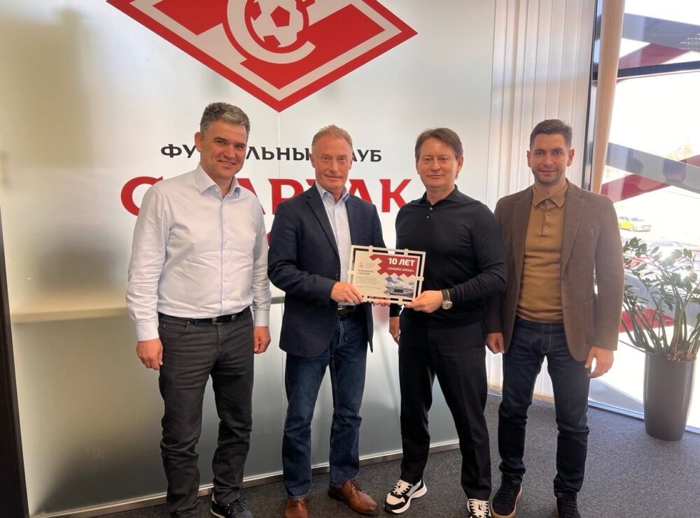 Александр Старцев встретился с генеральным директором ФК «Спартак-Москва» Сергеем Некрасовым — Спорт в Москве