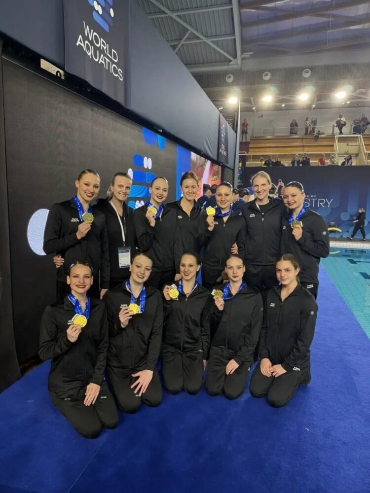 Взяли Париж! 9 медалей российских синхронистов на этапе Кубка мира! — Спорт в Москве