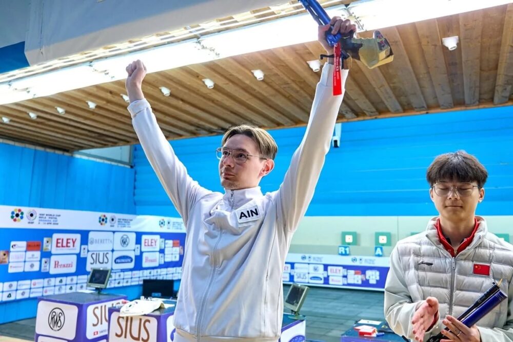 Подмосковный стрелок завоевал серебряную медаль на этапе Кубка мира — Спорт в Москве