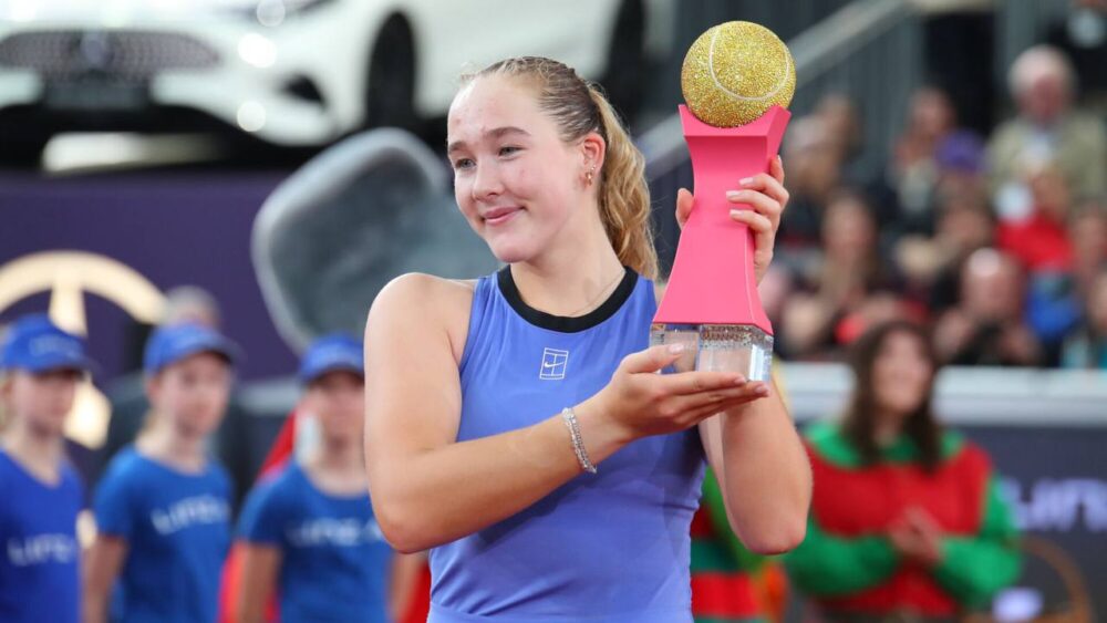 Представительница Подмосковья Мирра Андреева завоевала «золото» на международных соревнованиях WTA-500 в Австрии — Спорт в Москве