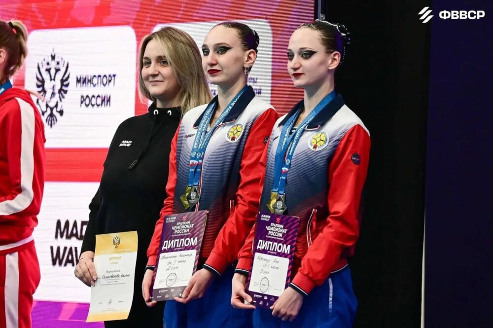 Девять медалей завоевали подмосковные спортсмены на чемпионате России по синхронному плаванию — Спорт в Москве