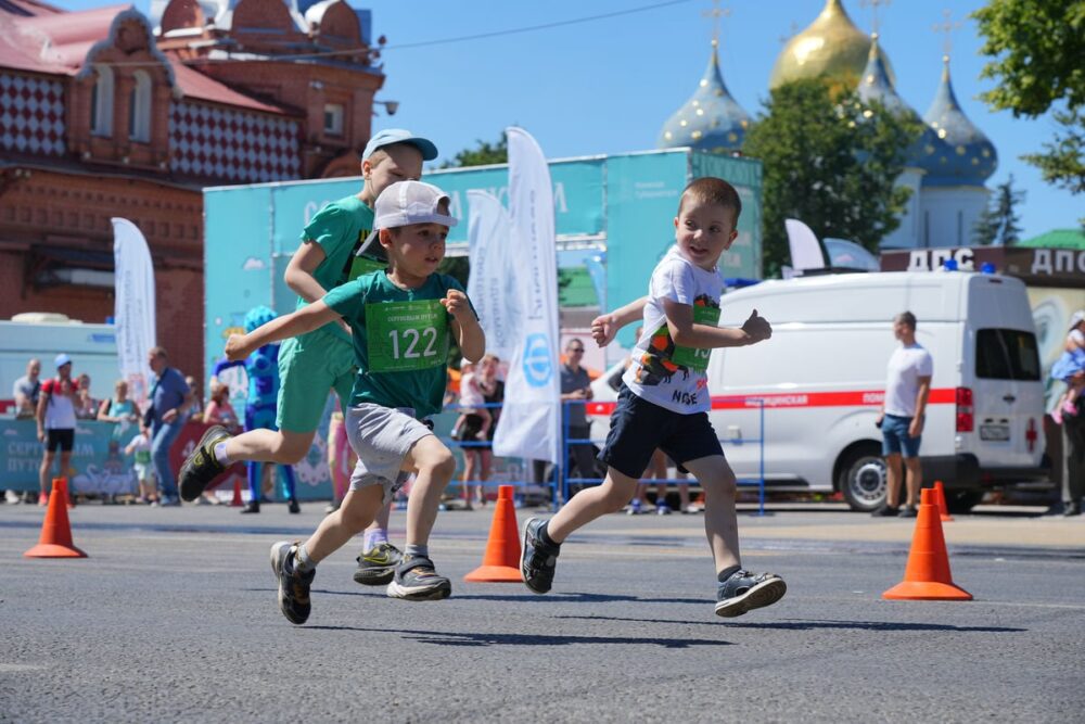 23 июня открывается регистрация на детские забеги в рамках полумарафона «Сергиевым путём»