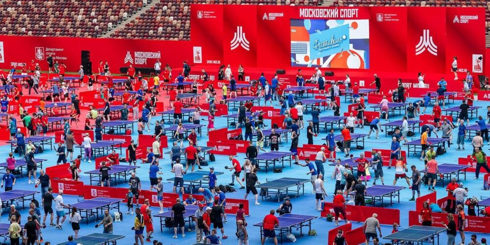 В рамках «Лета в Москве» 31 мая пройдет фестиваль настольного тенниса — Спорт в Москве